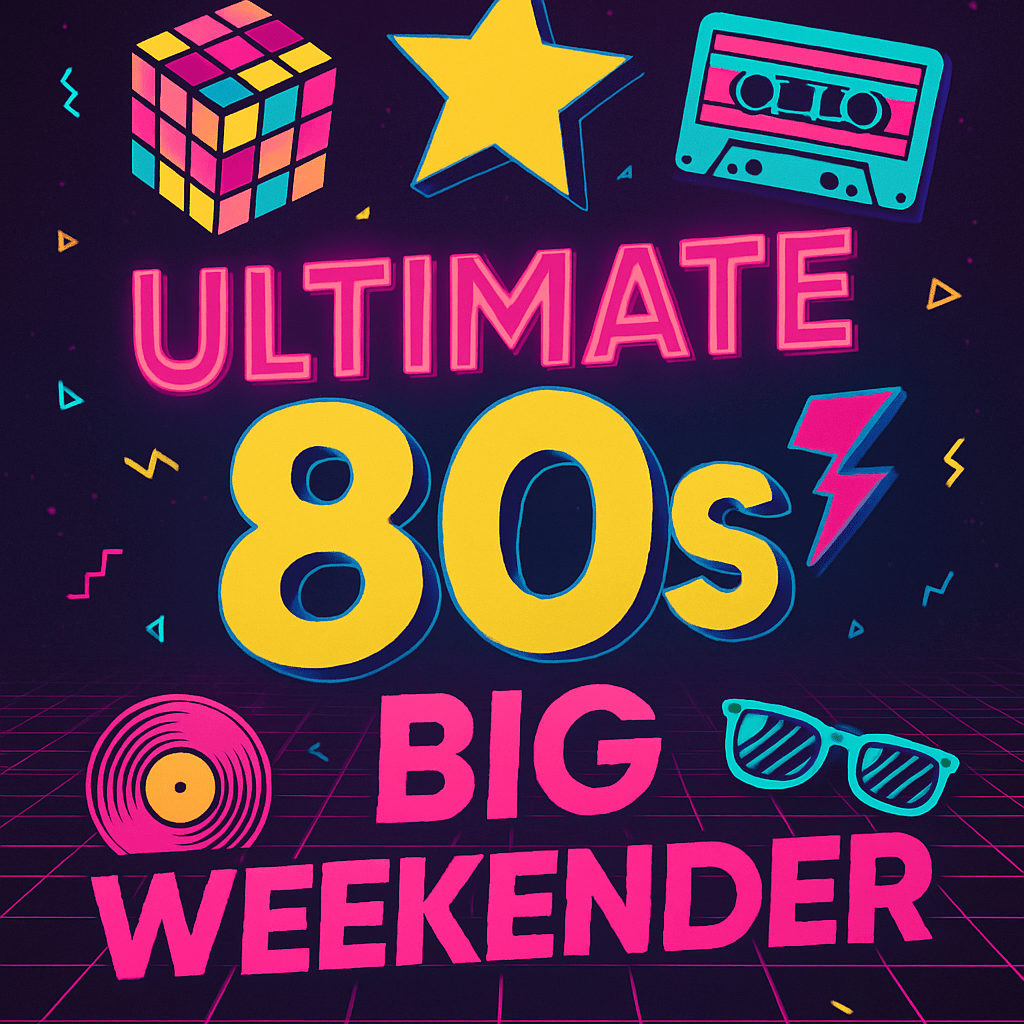 Ultimate 80s Big Weekender – Personalised T-Shirts, Hoodies & Fancy Dress - Adult Weekender