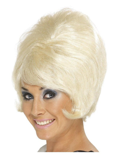 60s Beehive Wig, Blonde - Adult Weekender