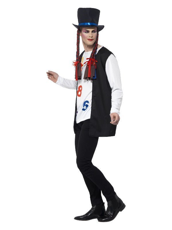 80s Pop Star Costume, Multi - Coloured - Adult Weekender