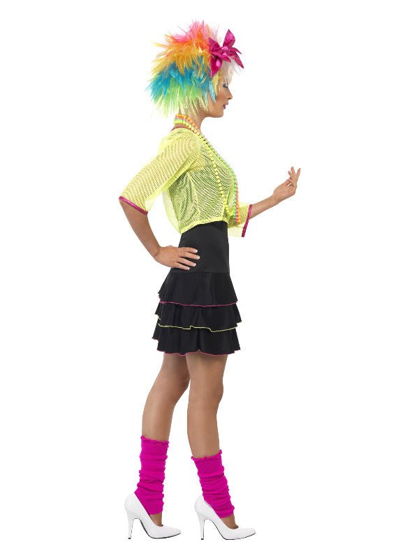 80s Pop Tart Costume, Black & Yellow - Adult Weekender