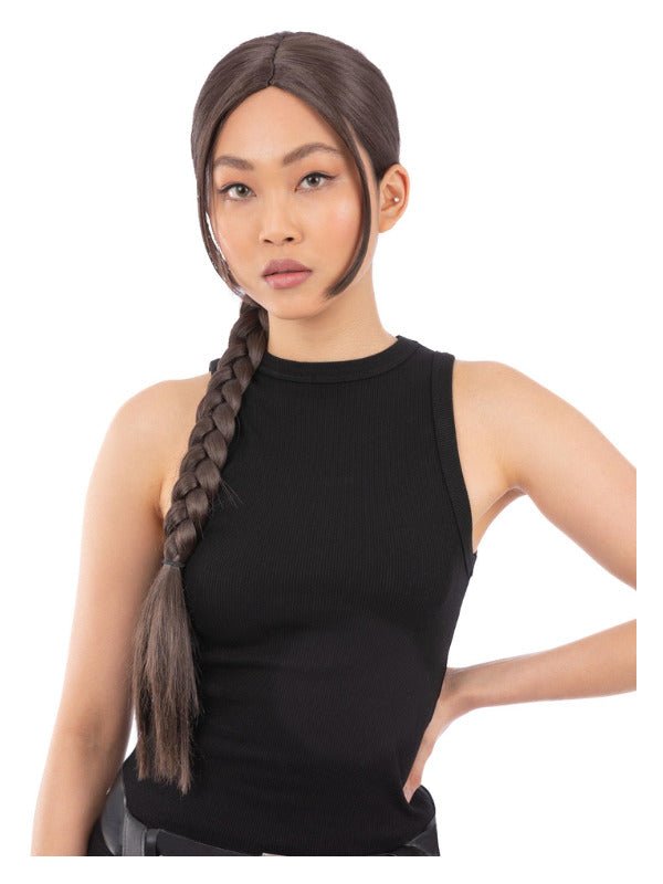 90s Video Game Vixen Plait Wig - Adult Weekender