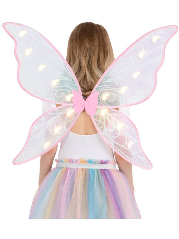 Adult LED Iridescent Light Up Fairy Wings - Adult Weekender
