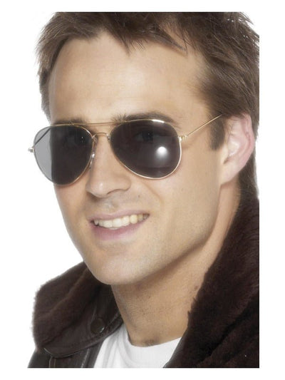Aviator Specs, Gold - Adult Weekender