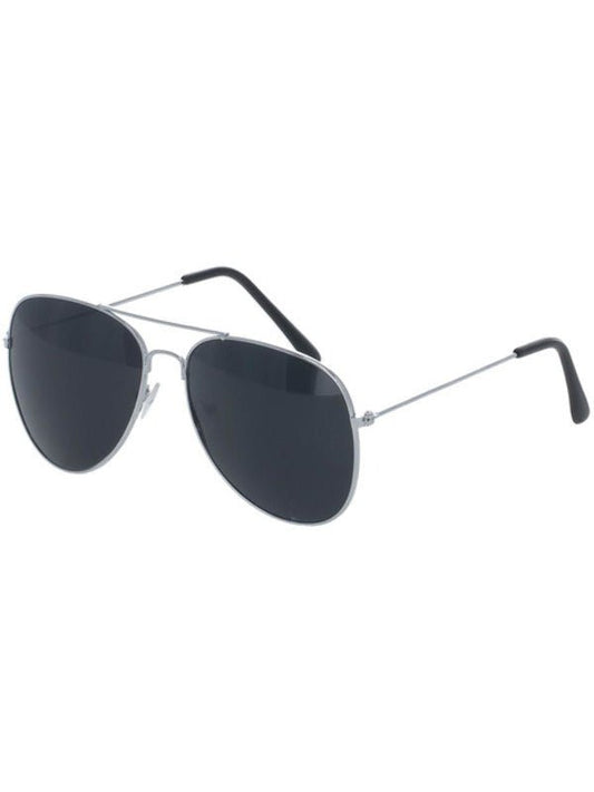 Aviator Specs, Silver - Adult Weekender