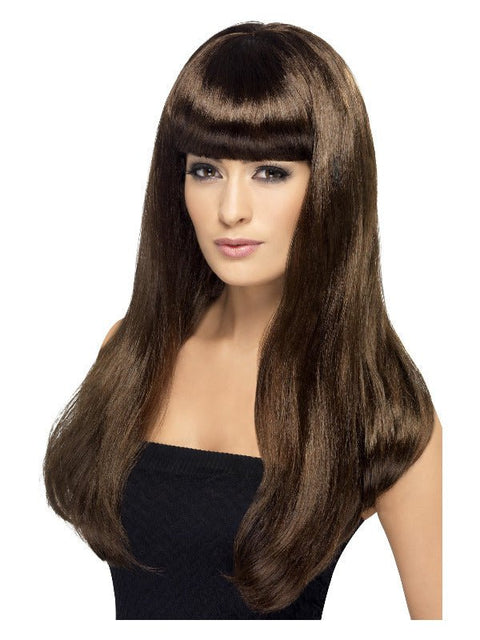 Babelicious Wig, Brown - Adult Weekender