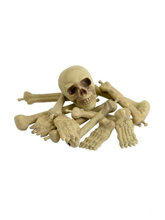 Bag of Bones & Skull, Natural - Adult Weekender