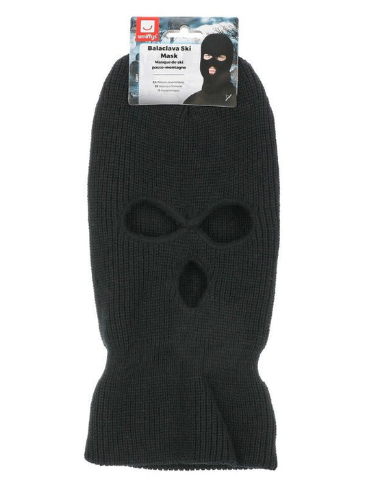 Balaclava Ski Mask, Black - Adult Weekender