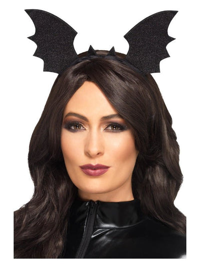 Bat Wings Headband, Black - Adult Weekender