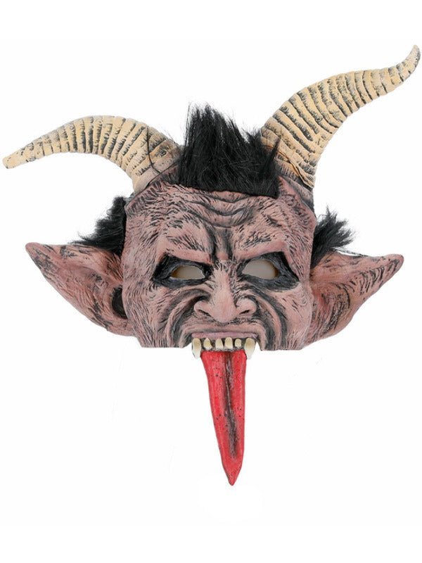 Beast / Krampus Demon Mask, Brown - Adult Weekender