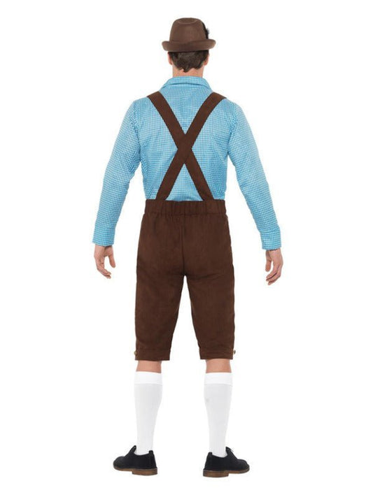 Beer Fest Costume, Blue & Brown - Adult Weekender