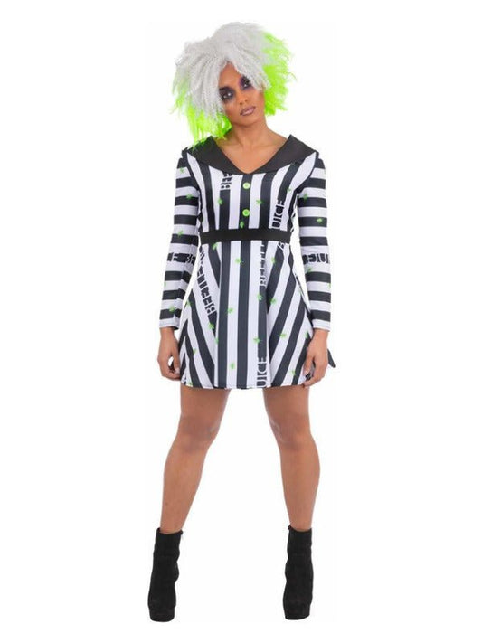 Beetlejuice Ladies Costume - Adult Weekender