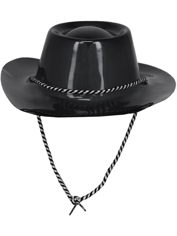 Black Cowboy Hat - Adult Weekender