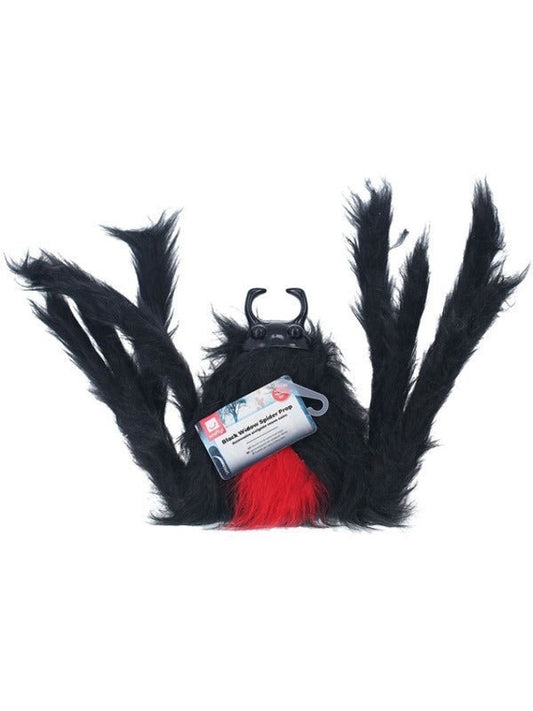 Black Widow Spider Prop, 75cm - Adult Weekender