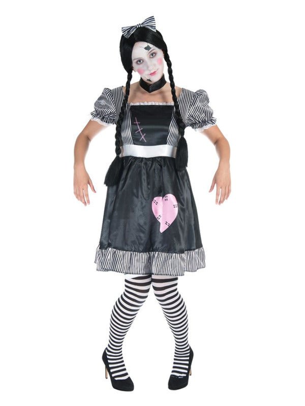 Broken Rag Doll Costume, - Adult Weekender