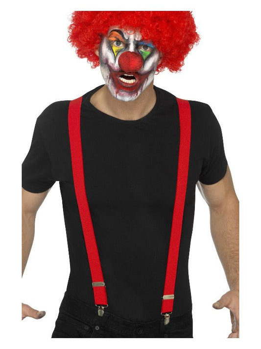 Clown Braces, Red - Adult Weekender