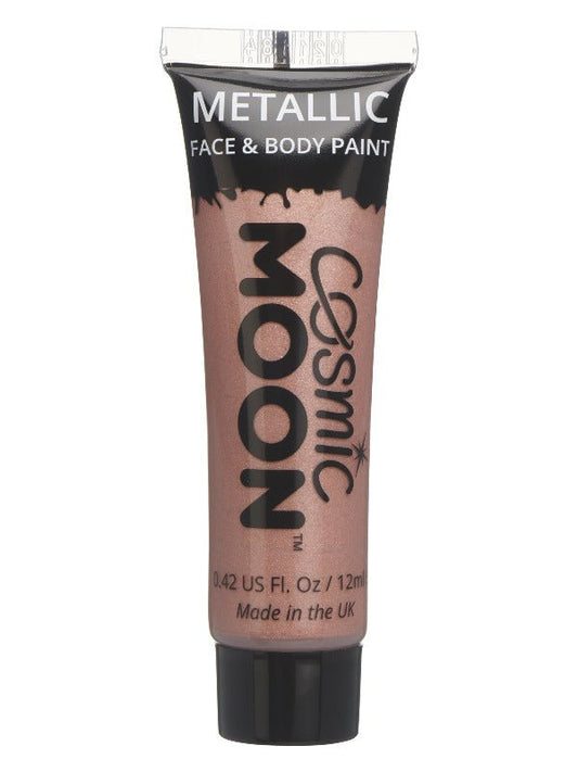 Cosmic Moon Metallic Face & Body Paint, Rose Gold - Adult Weekender
