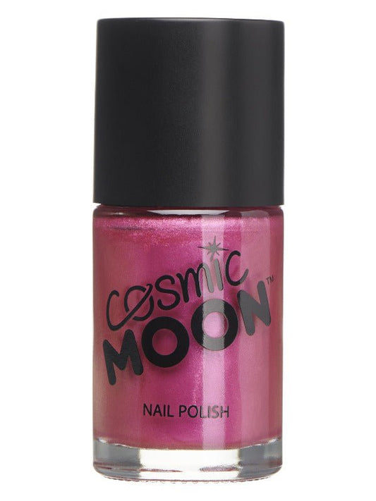 Cosmic Moon Metallic Nail Polish, Pink - Adult Weekender