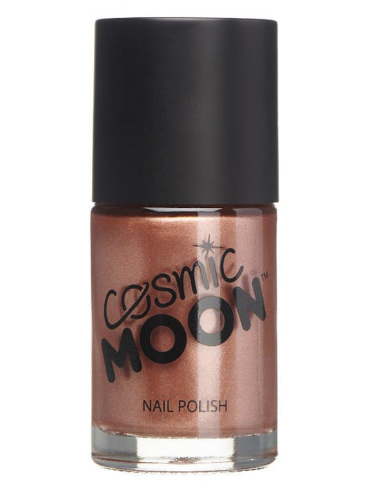 Cosmic Moon Metallic Nail Polish, Rose Gold - Adult Weekender