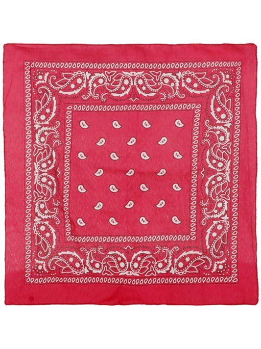Cowboy Bandana, Hot Pink - Adult Weekender