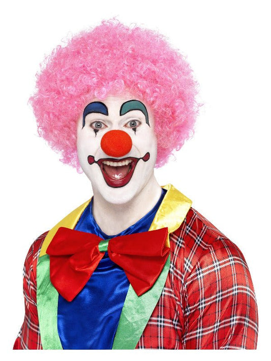 Crazy Clown Wig, Pink - Adult Weekender
