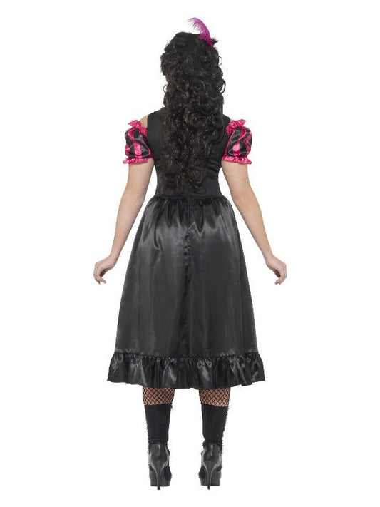 Curves Sassy Saloon Costume, Pink - Adult Weekender
