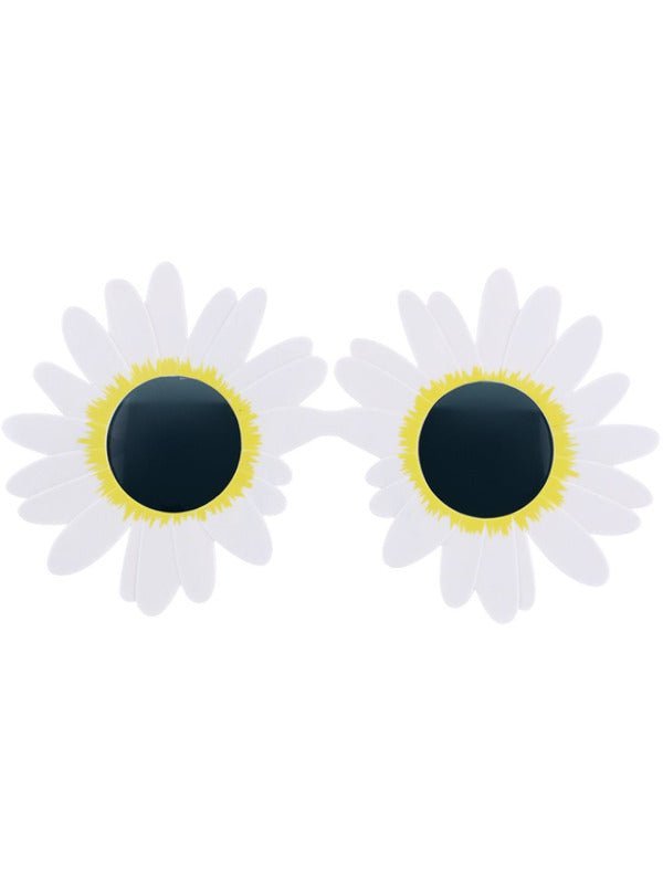 Daisy Hippie Specs, White - Adult Weekender
