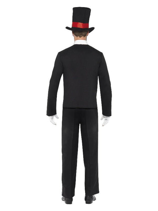 Day of the Dead Costume, Black - Adult Weekender