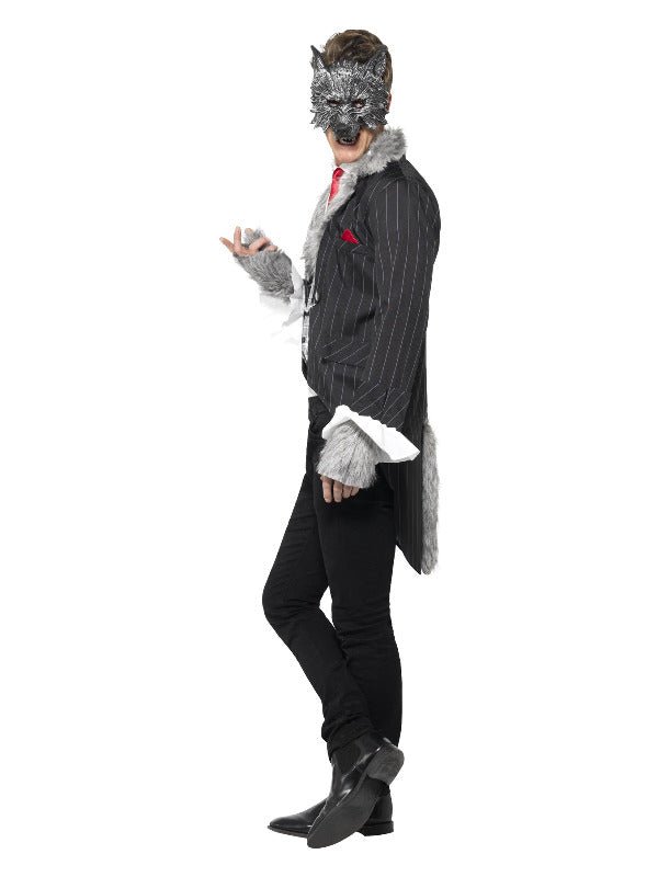 Deluxe Big Bad Wolf Costume, Grey - Adult Weekender