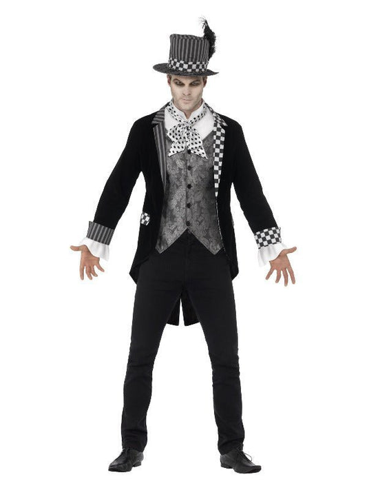Deluxe Dark Hatter Costume, Black - Adult Weekender
