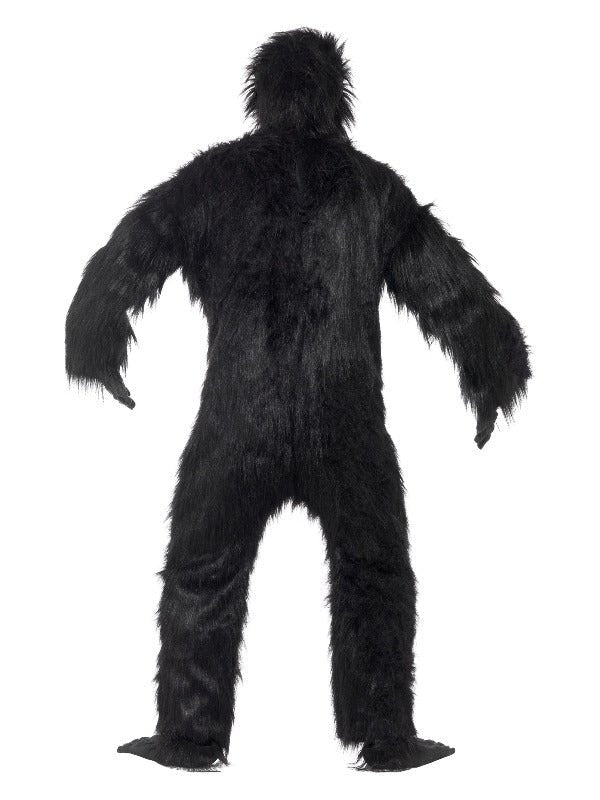 Deluxe Gorilla Costume, Black - Adult Weekender
