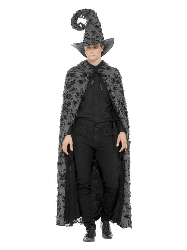 Deluxe Spellcaster Cape, Grey - Adult Weekender