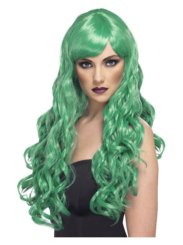 Desire Wig, Green - Adult Weekender