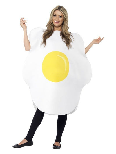 Egg Costume, White - Adult Weekender