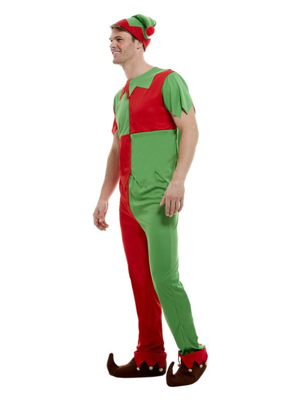 Elf Costume, Green & Red - Adult Weekender