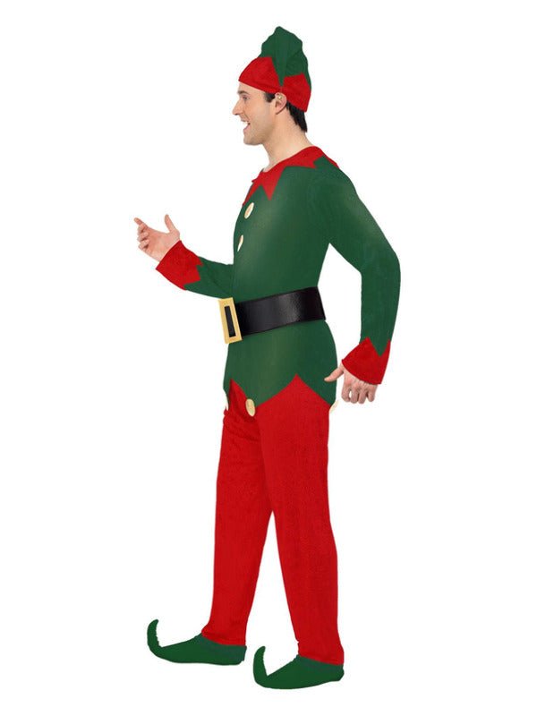 Elf Costume, Red & Green - Adult Weekender
