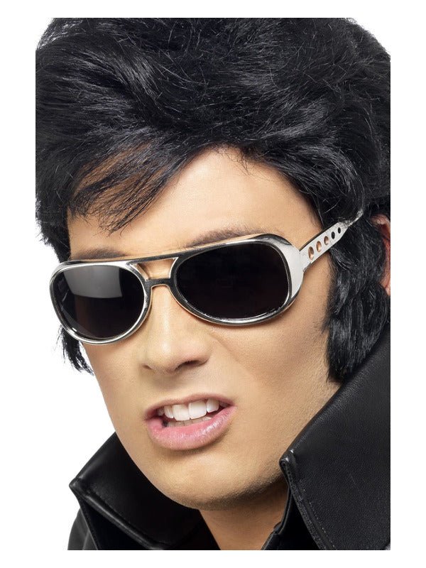 Elvis Shades, Silver - Adult Weekender