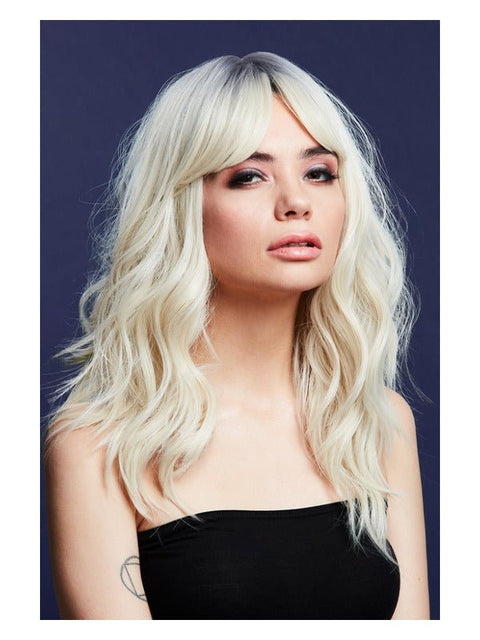 Fever Ashley Wig, Two Toned Blend, Ice Blonde - Adult Weekender