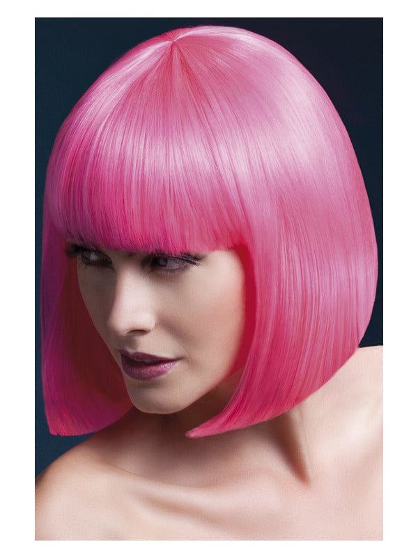 Fever Elise Wig, Neon Pink - Adult Weekender