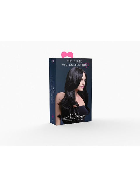 Fever Khloe Wig, Black - Adult Weekender