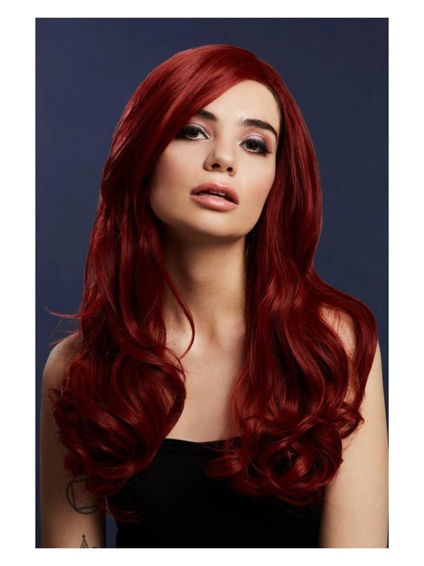 Fever Khloe Wig, True Blend, Ruby Red - Adult Weekender