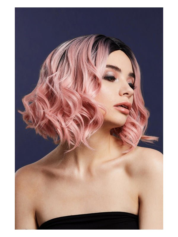 Fever Kourtney Wig, Two Toned Blend, Baby Pink - Adult Weekender