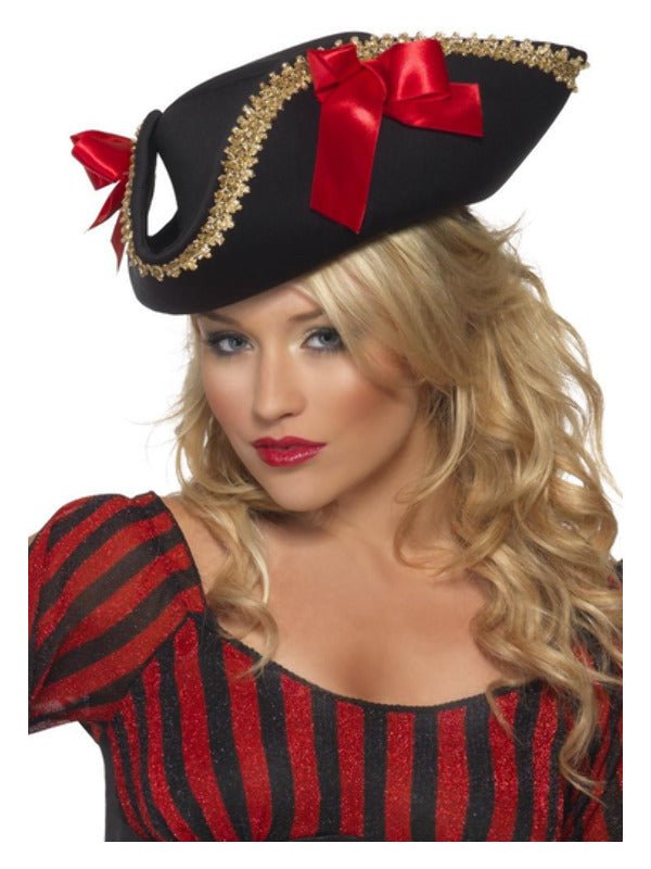 Fever Pirate Hat, Black - Adult Weekender
