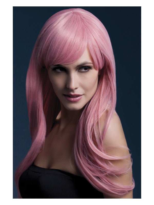Fever Sienna Wig, Pastel Pink - Adult Weekender