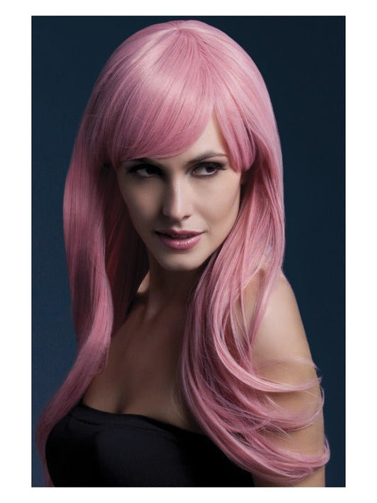 Fever Sienna Wig, Pastel Pink - Adult Weekender