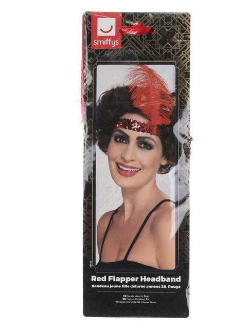 Flapper Headband, Red - Adult Weekender