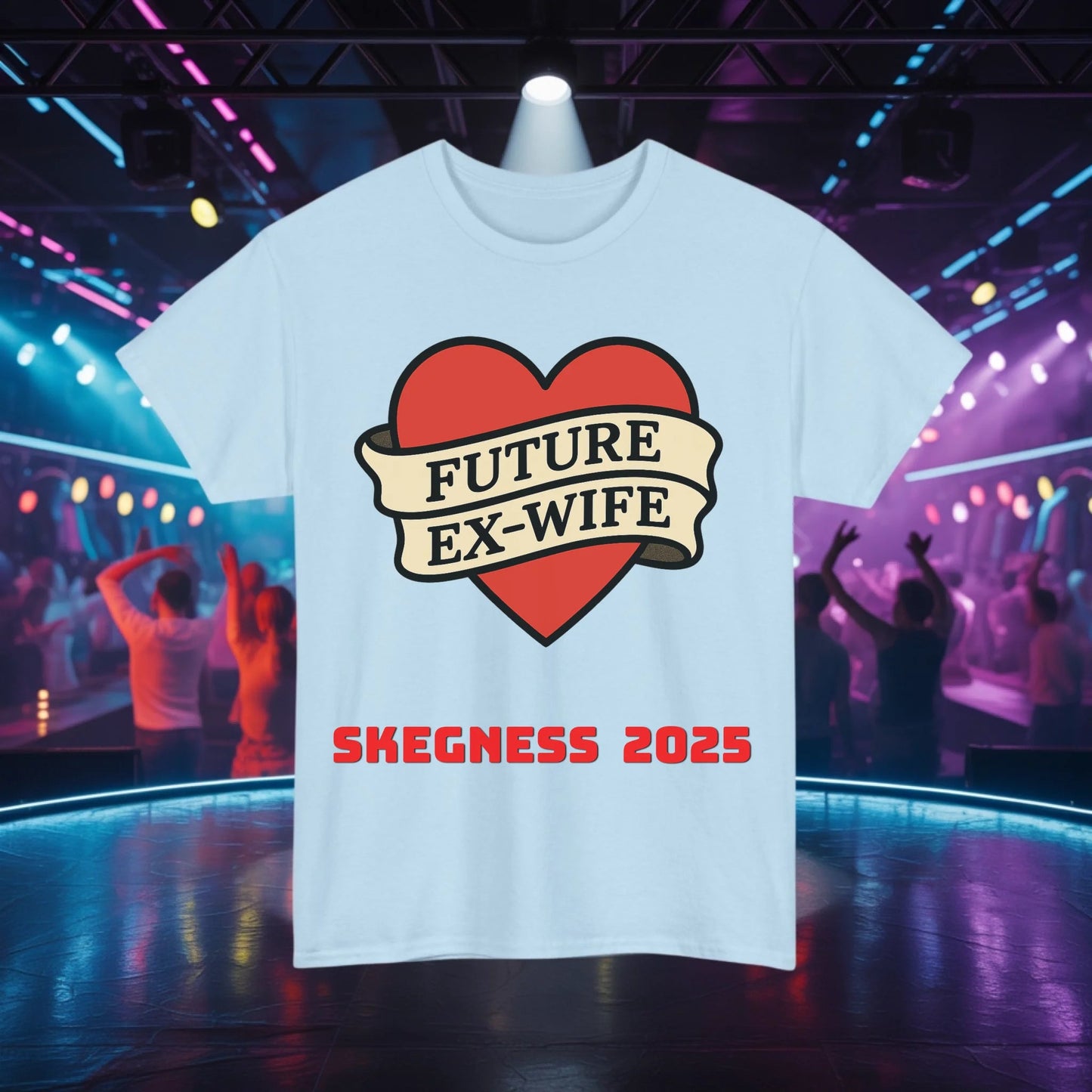 Future ex - wife - Adult Weekender Unisex Heavy T-Shirt - Hen Weekends - Adult Weekender