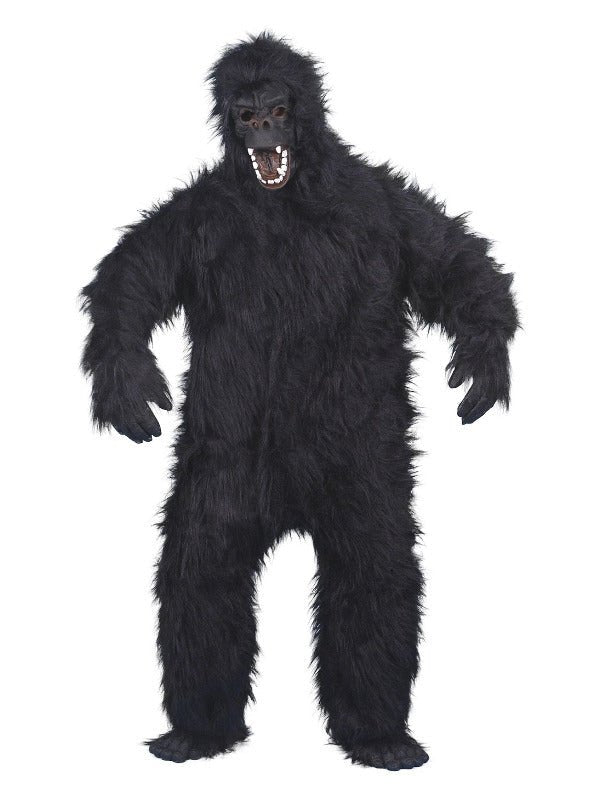 Gorilla Costume, Black - Adult Weekender