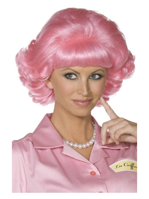 Grease Frenchy Wig, Pink - Adult Weekender