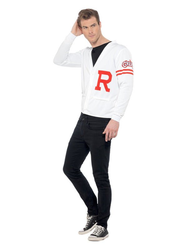 Grease Rydell Prep Costume, White - Adult Weekender