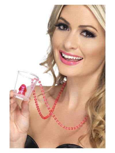 Hen Night Willy Shot Glass, Pink - Adult Weekender